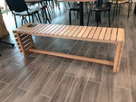 Banc en latte