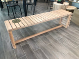 Banc en latte